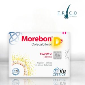 MOREBON D3 50,000 UI 4 TABLETAS