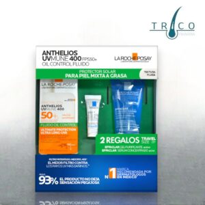 ANTHELIOS UV MUNE 400 FLUIDO OIL CONTROL 50 ML KIT